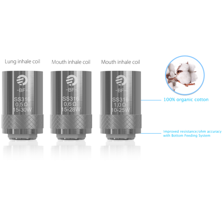 ss316-head-joyetech BF SS316 COIL JOYETECH 0.6ohm