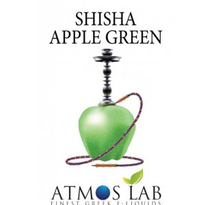 SHISHA APPLE GREEN (ΝΑΡΓΙΛΕΣ ΠΡΑΣΙΝΟ ΜΗΛΟ) ΑΡΩΜΑ BY ATMOS LAB atmos lab