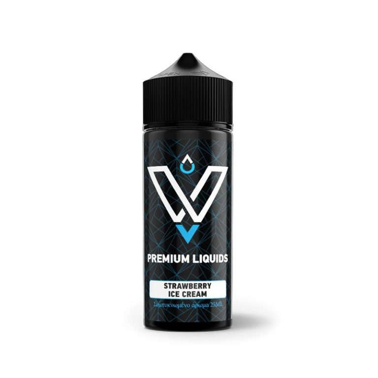 Strawberry Ice Cream 24/120ML by VnV Liquids Strawberry Ice Cream 24/120ML Dessert Series by VnV Liquids