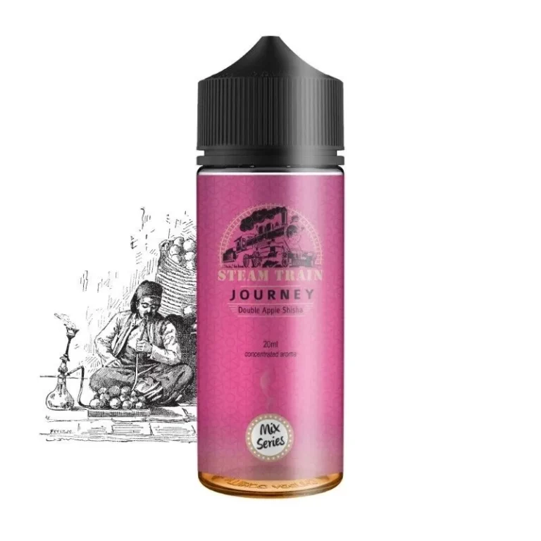 steam-train-journey- Steamtrain Flavour shot JOURNEY 120ML (ΝΑΡΓΙΛΕΣ ΜΗΛΟ)