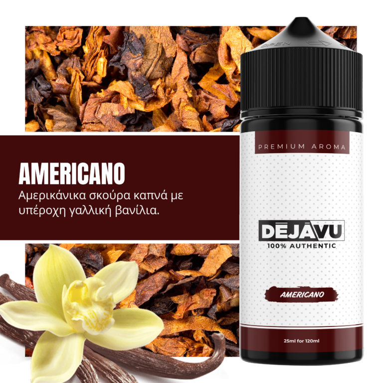 DEJAVU - AMERICANO DÉJÀVU FLAVOUR SHOT AMERICANO 25ml (120ml)