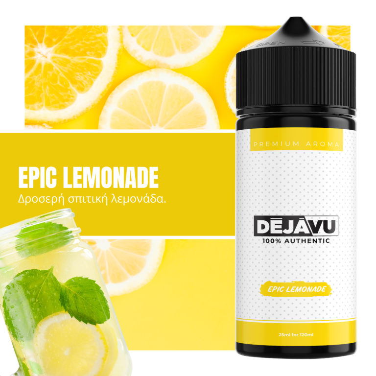DÉJÀVU FLAVOUR SHOT EPIC LEMONADE 25ml (120ml)