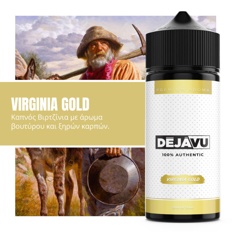 DÉJÀVU FLAVOUR SHOT VIRGINIA GOLD 25ml (120ml)