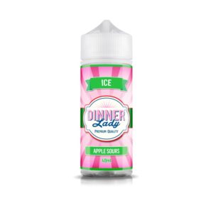 Dinner Lady Flavour Shot Apple Sours Ice 120ml DINNER LADY