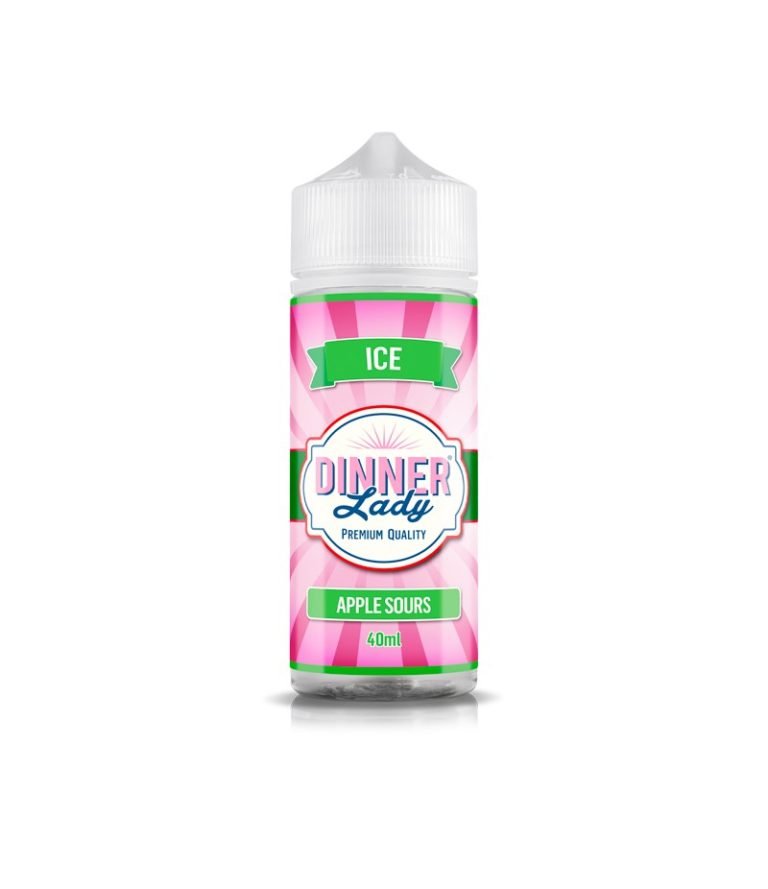 Dinner Lady Flavour Shot Apple Sours Ice 120ml