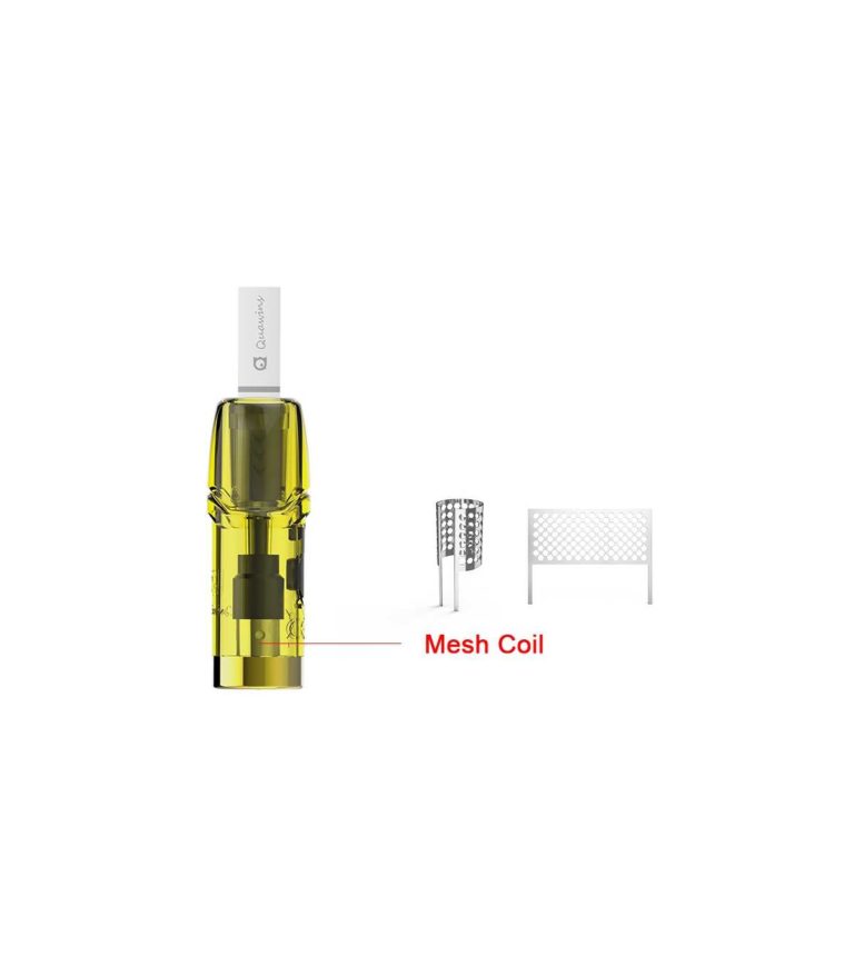 quawins-vst QUAWINS VSTICK PRO MESH 1.2ohm COIL 3 ΤΕΜ. 2ML POD ΔΕΞΑΜΕΝΗ