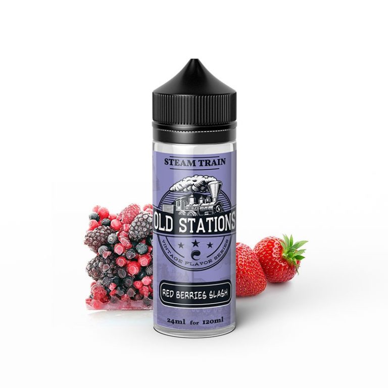 steam-train-old-stations-red-berries-slash-120ml Red Berries Slash 24/120ML Old Stations by Steam Train