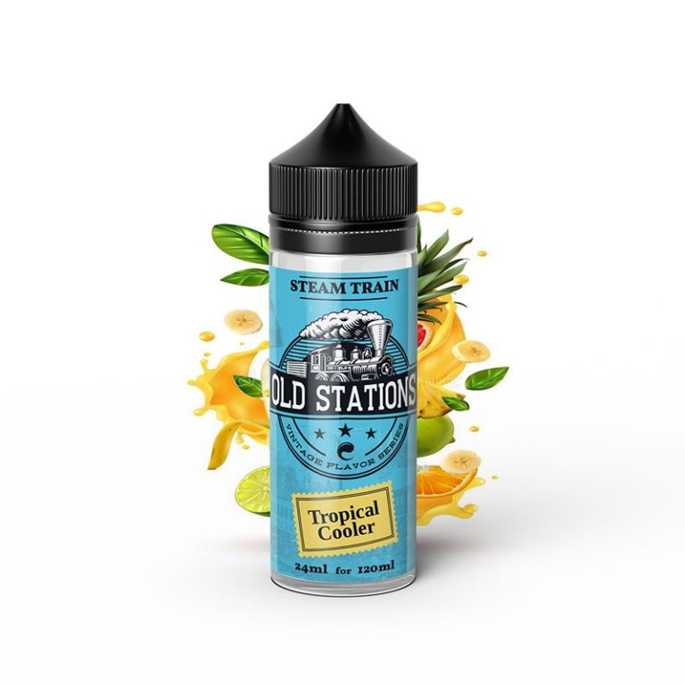 steam-train-old-stations-tropical-cooler-120ml Tropical Cooler 24/120ML Old Stations by Steam Train