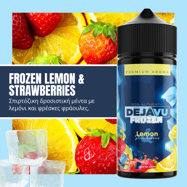 DÉJÀVU Flavour Shot Frozen Lemon & Strawberries 25ml (120ml) DÉJÀVU