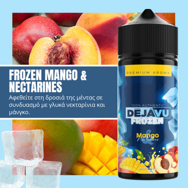 DÉJÀVU Flavour Shot Frozen Mango & Nectarines 25ml (120ml) DÉJÀVU