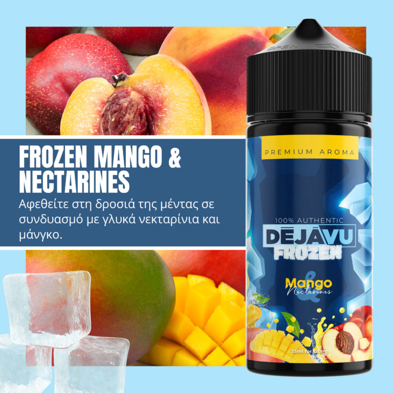 mango copy DÉJÀVU Flavour Shot Frozen Mango & Nectarines 25ml (120ml)