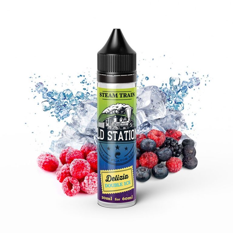 Steam Train Old Stations Delizia Double Ice 20/60ml