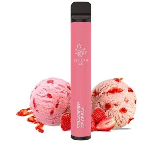 Elf Bar 600 Disposable Strawberry Ice Cream 2ml20mg ELF BAR