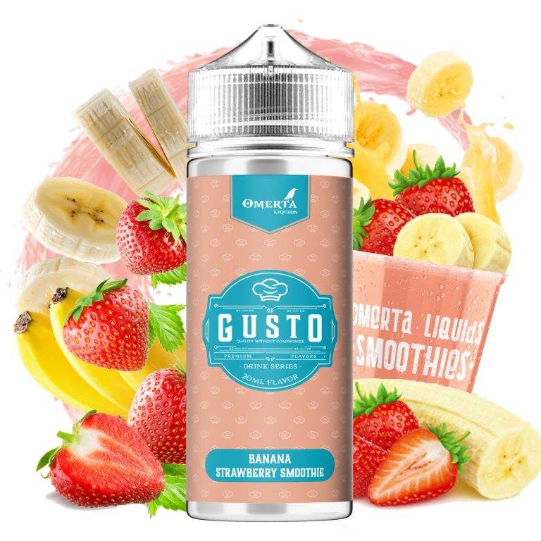 Gusto Banana Strawberry Smoothie 30ml for 120ml