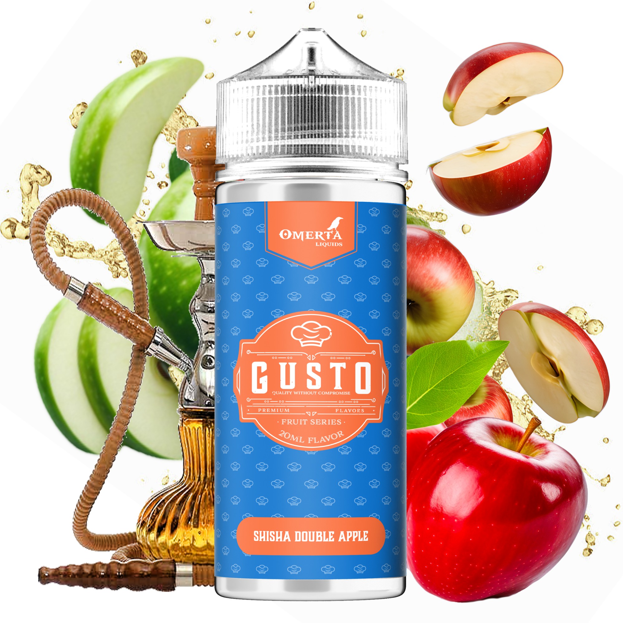 Gusto Shisha Double Apple 30ml for 120ml