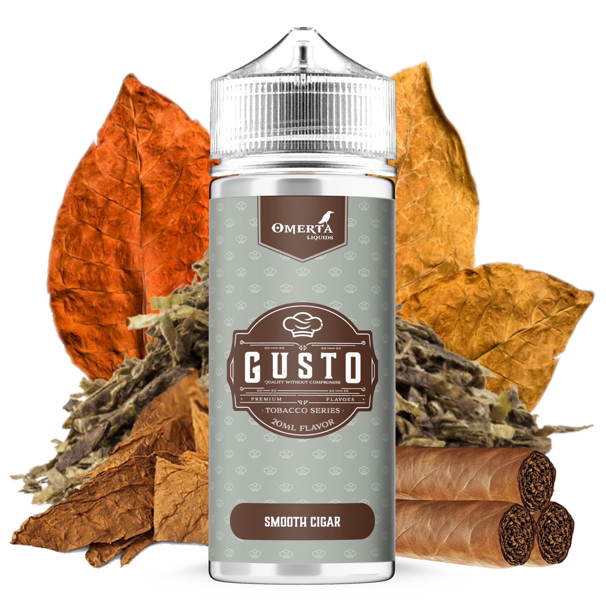 Gusto Smooth Cigar 30ml for 120ml