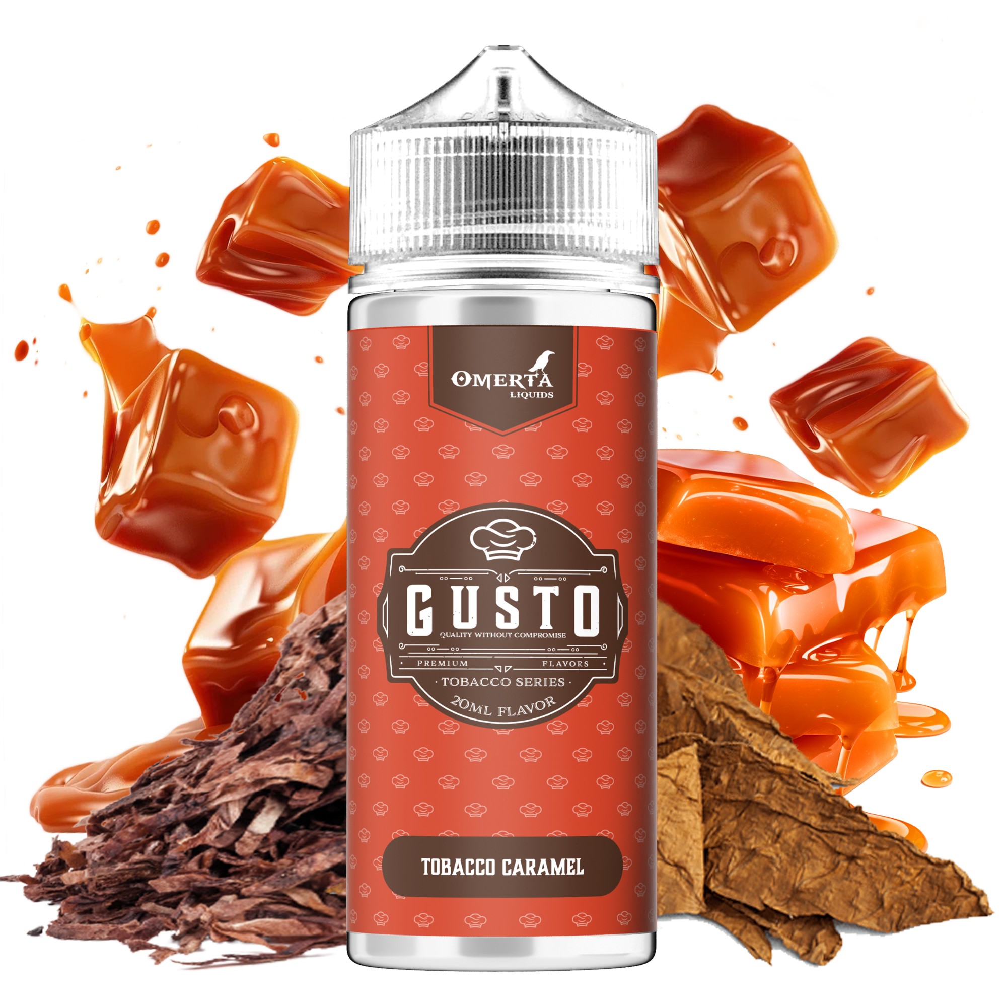 Gusto Tobacco Caramel 30ml for 120ml