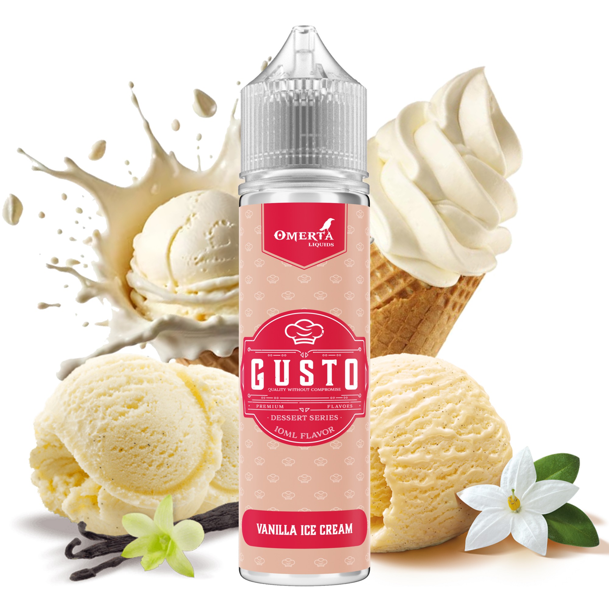 Gusto Vanilla Ice Cream 20ml for 60ml