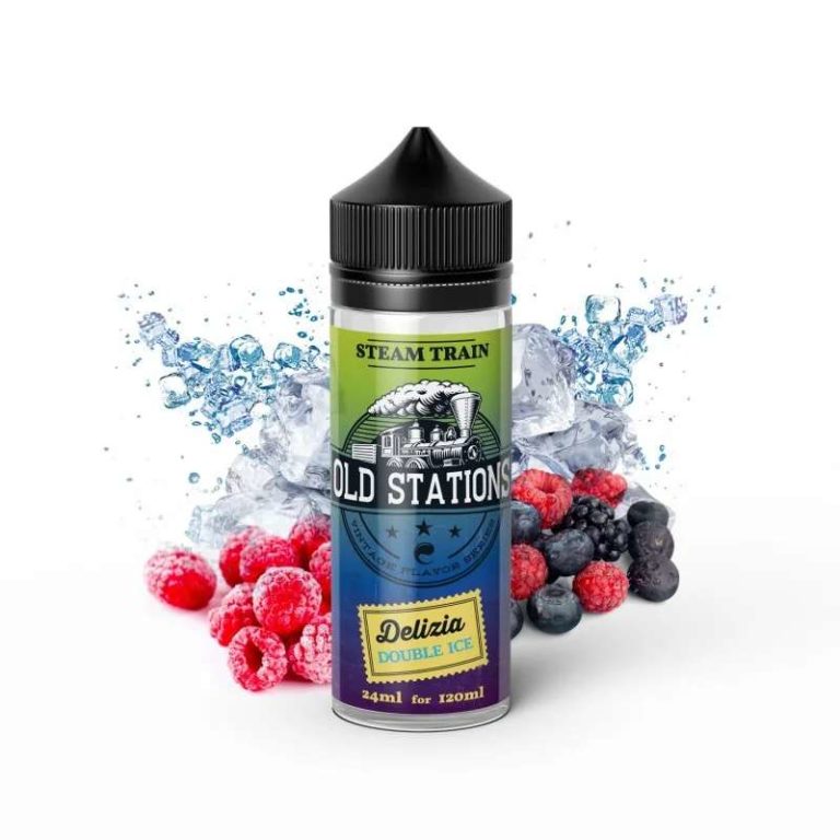 Steam Train Old Stations Delizia Double Ice 24/120ml