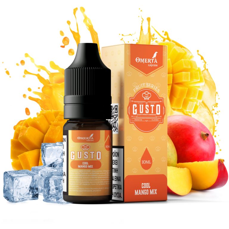 GUSTOCOOL MANGO MIX 10ML TPD WBF-2000x2000 Gusto Cool Mango Mix E-Liquid 10ml