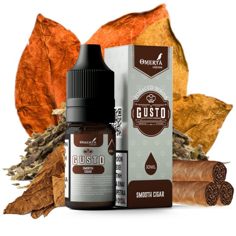 GUSTOSMOOTH CIGAR 10ML TPD WBF-2000x2000 Gusto Smooth Cigar E-Liquid 10ml