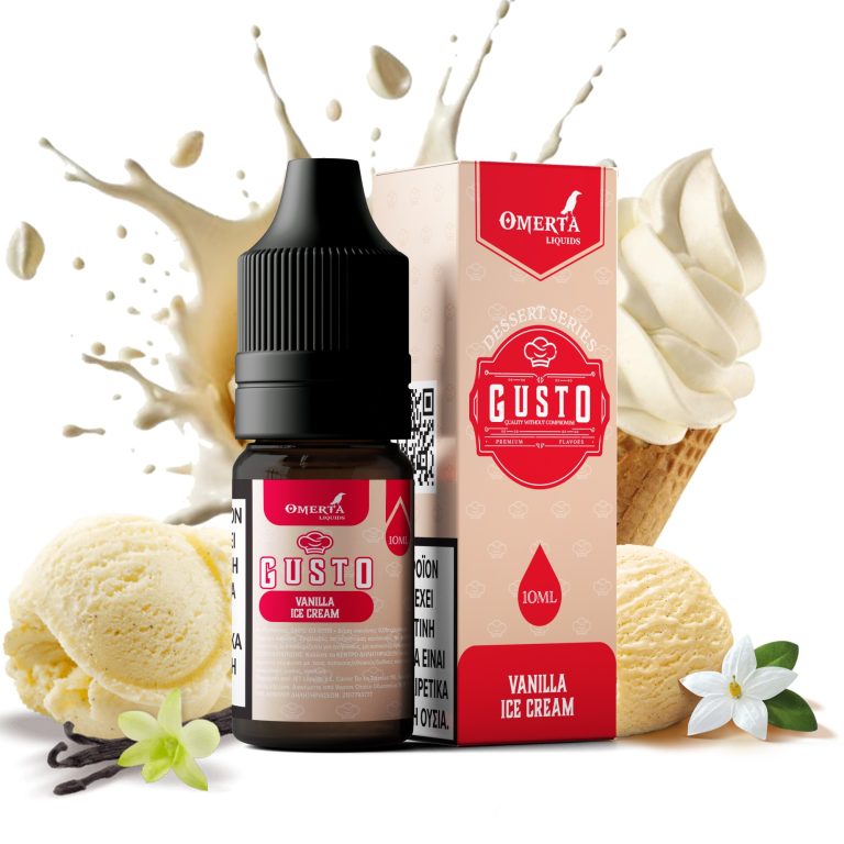 GUSTOVANILLA ICE CREAM 10ML TPD WBF-2000x2000 Gusto Vanilla Ice Cream E-Liquid 10ml