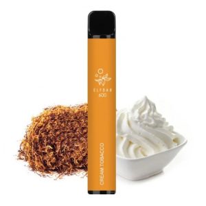 Elf Bar 600 Cream Tobacco 20mg/ml 2ml ELF BAR