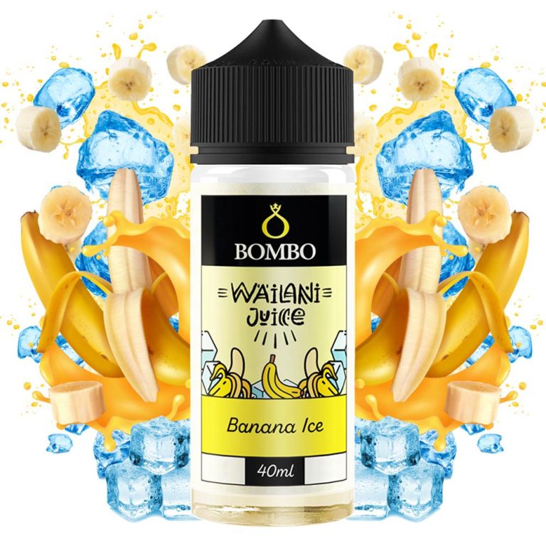 12572 BOMBO WAILANI BANANA ICE 40ML/120ML FLAVORSHOT