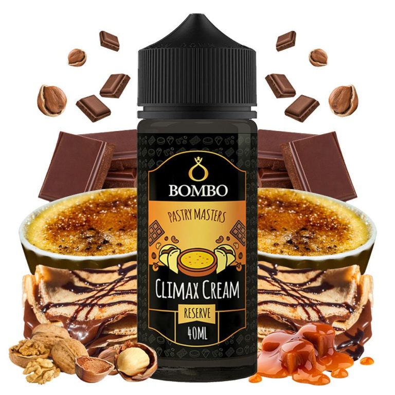 12858 BOMBO PASTRY MASTERS CLIMAX CREAM 40ML/120ML FLAVORSHOT