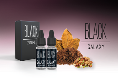E-LIQUID 2x10ml Black Galaxy