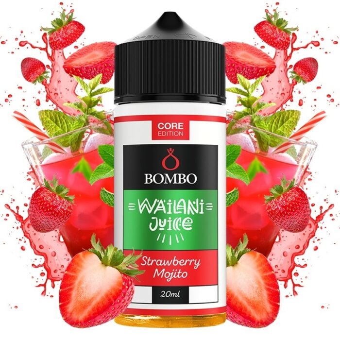 0020942_bombo-wailani-juice-strawberry-mojito-core-edition-20ml120ml_1000 Bombo Wailani Juice Strawberry Mojito Core Edition 20ml/120ml