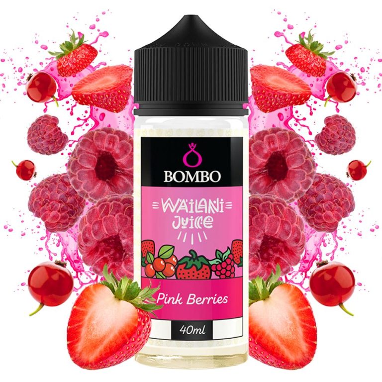 BOMBO WAILANI JUICE PINK BERRIES 40ML/120ML FLAVORSHOT.
