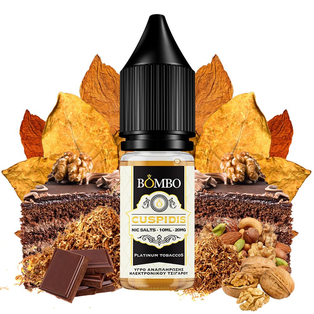 BOMBO PLATINUM TOBACCOS CUSPIDIS 10ML 20MG NIC SALTS
