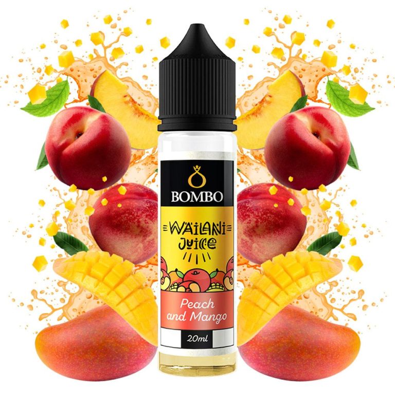 13191 BOMBO WAILANI JUICE PEACH AND MANGO 20ML/60ML FLAVORSHOT