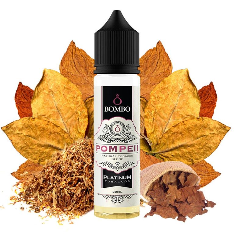 13201 BOMBO PLATINUM TOBACCOS POMPEII 20ML/60ML FLAVORSHOT
