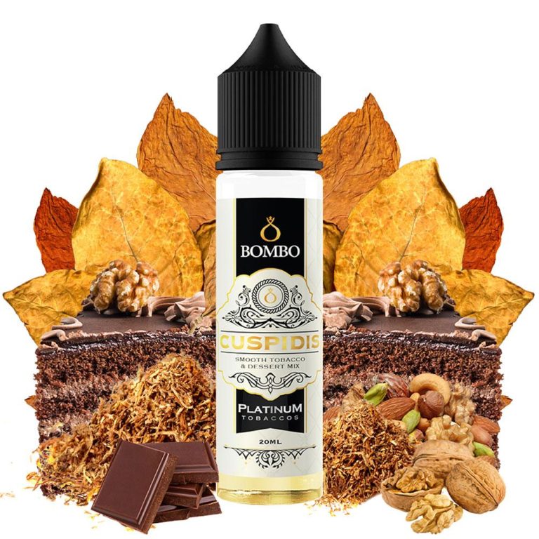 13202 BOMBO PLATINUM TOBACCOS CUSPIDIS 20ML/60ML FLAVORSHOT