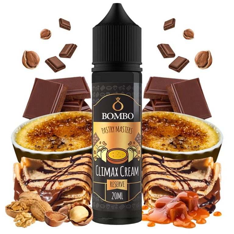 BOMBO PASTRY MASTERS CLIMAX CREAM 20ML/60ML FLAVORSHOT