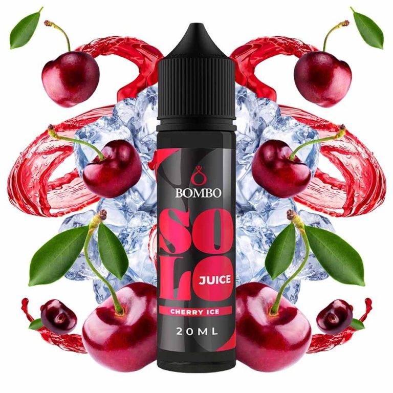 13592 BOMBO SOLO JUICE CHERRY ICE 20ML/60ML FLAVORSHOT