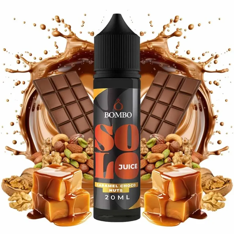 BOMBO SOLO JUICE CARAMEL CHOCO NUTS 20ML/60ML FLAVORSHOT