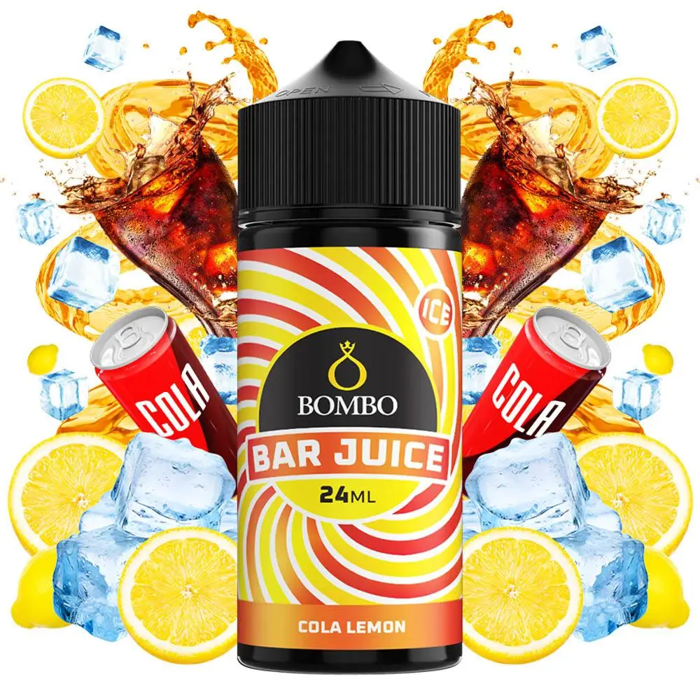 BOMBO BAR JUICE COLA LEMON 24ML/120ML FLAVORSHOT