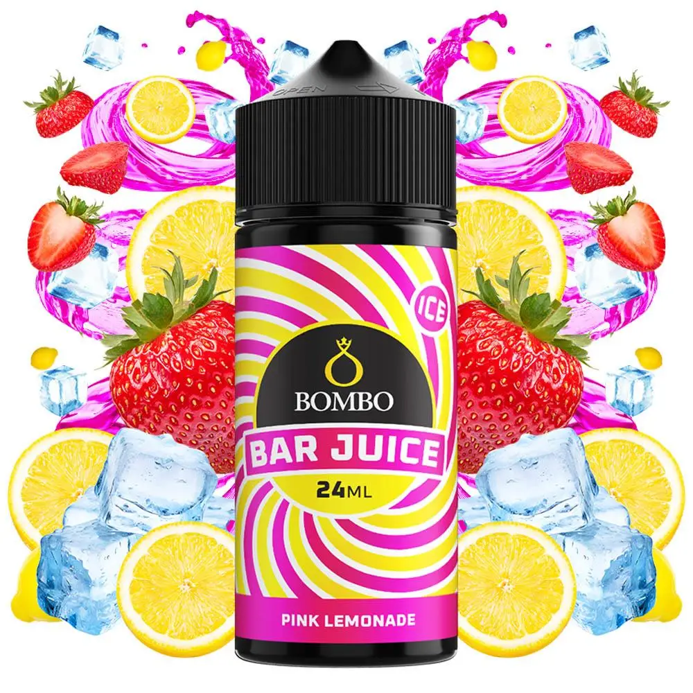 BOMBO BAR JUICE PINK LEMONADE 24ML/120ML FLAVORSHOT
