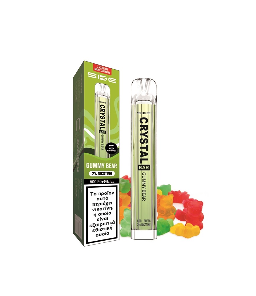 SKE Crystal Bar Gummy Bear 20mg 2ml