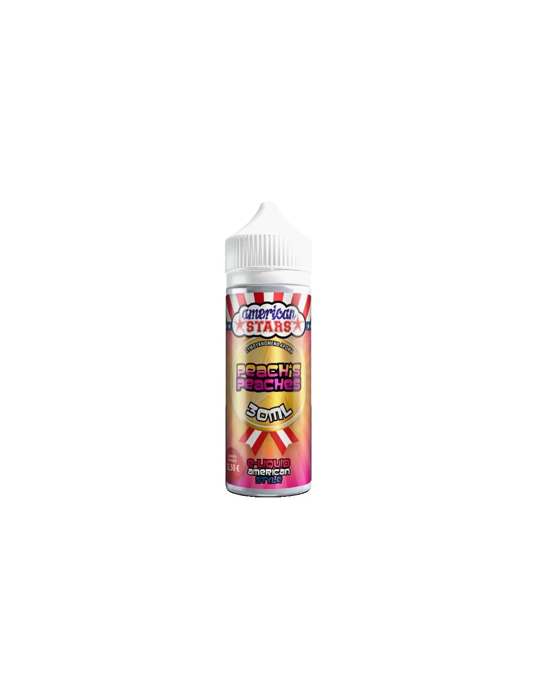 American Stars Peachs Peaches Flavour Shot 30/120ml