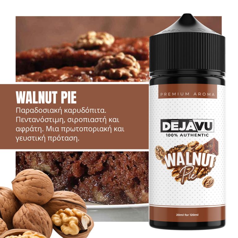 DEJAVU - WALNUT PIE DÉJÀVU WALNUT PIE 20ml (120ml)