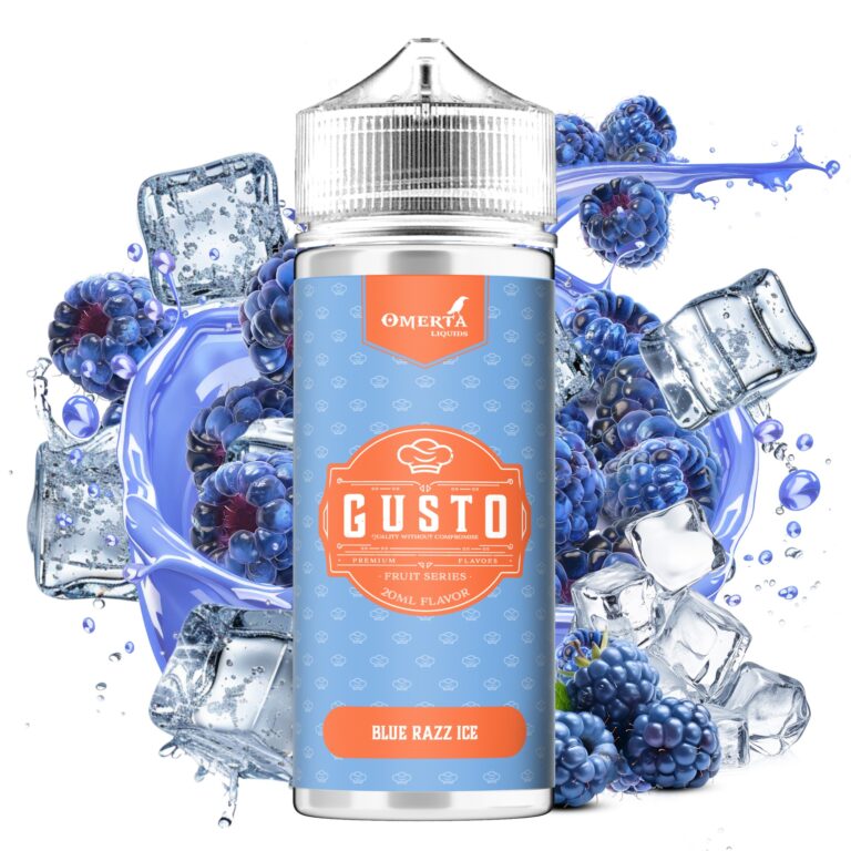 GUSTO BLUE RAZZ ICE 120