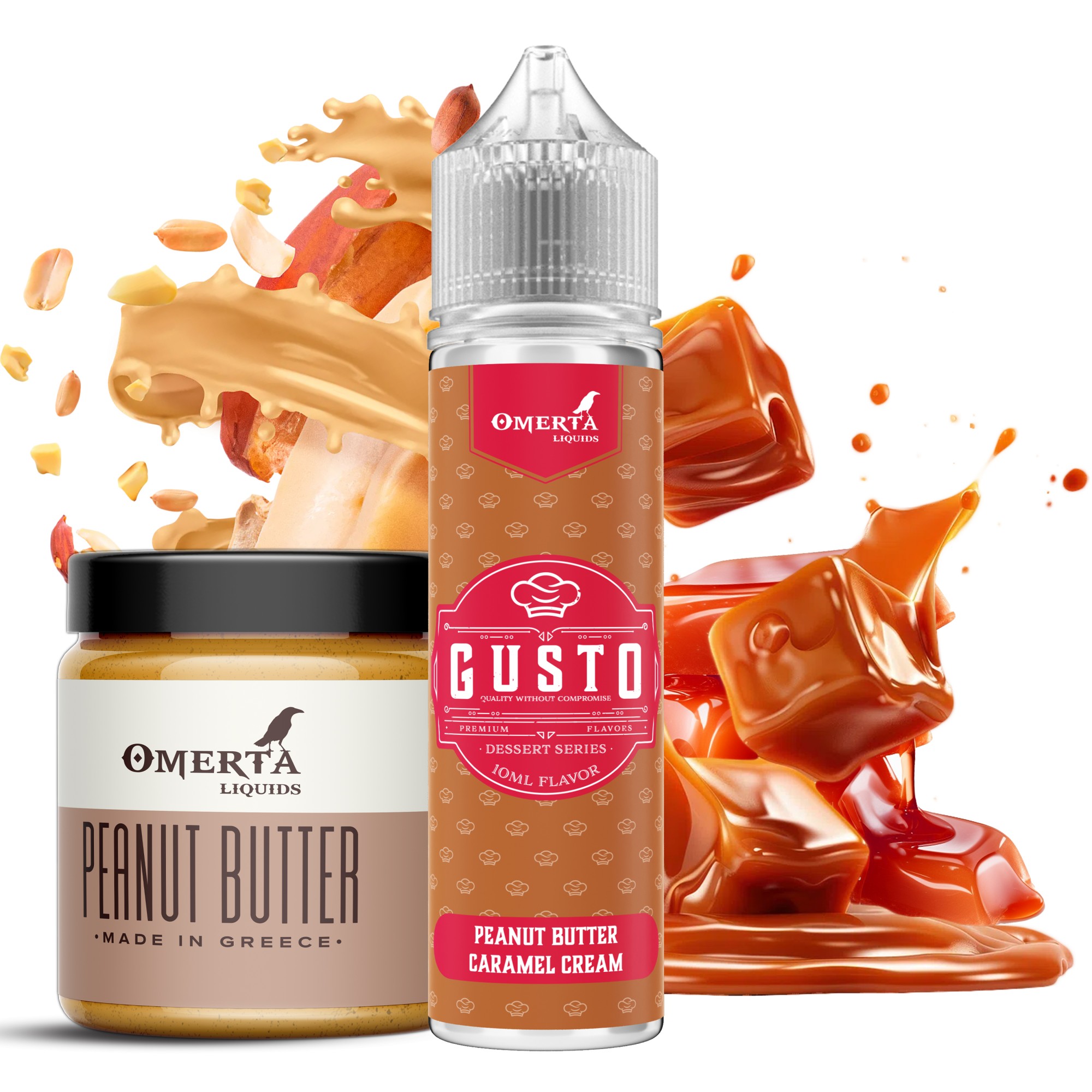 GUSTO PEANUT BUTTER CARAMEL CREAM 60