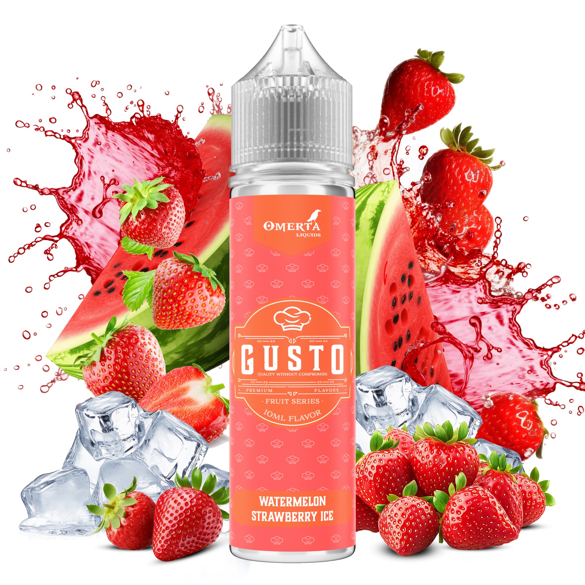 GUSTO WATERMELON STRAWBERRY ICE 60