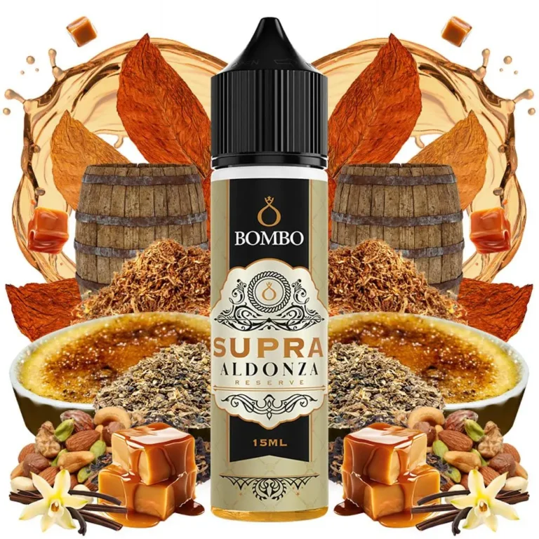 bombo-platinum-tobaccos-supra-aldonza-15ml-60ml-flavorshot BOMBO PLATINUM TOBACCOS SUPRA ALDONZA 15ML/60ML FLAVORSHOT