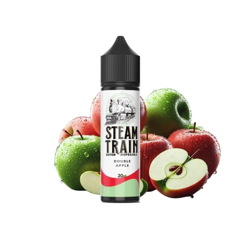 steam-train-disposable-edition-double-apple-2060ml Steam Train Disposable Edition Double Apple 20/60ml