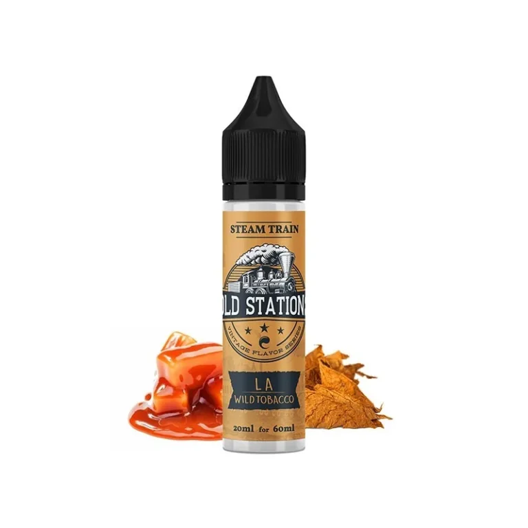 steam-train-old-stations-la-wild-tobacco-20ml60ml Steam Train Old Stations LA Wild Tobacco 20ml/60ml